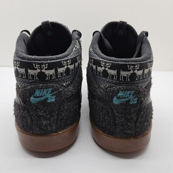 Nike SB Eric Koston Mid Warmth Sneaker, Men’s Size 9 Gray Pixel Reindeer main image 4